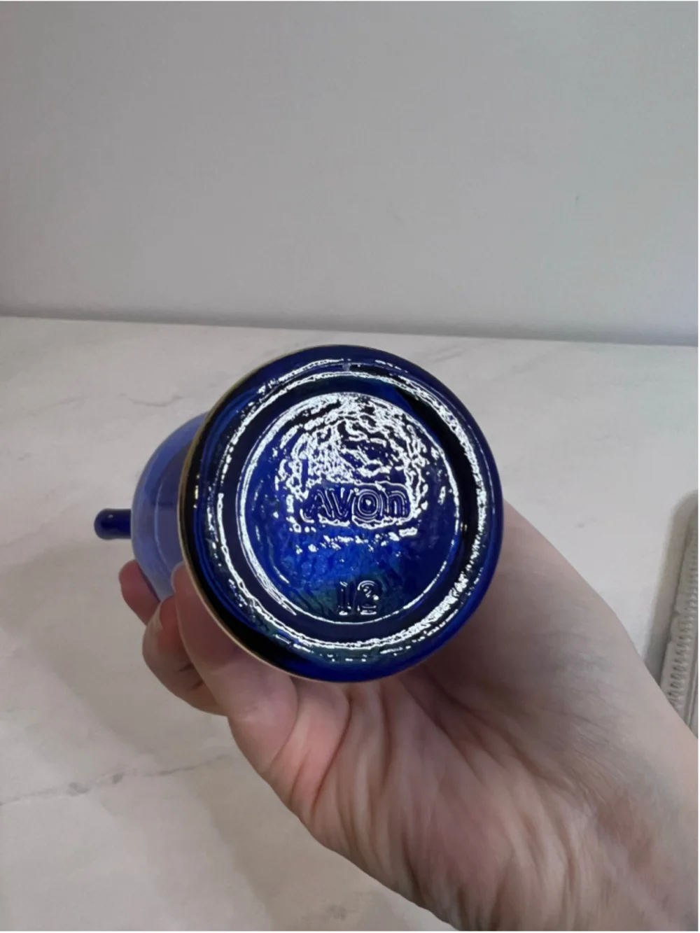 Avon vintage blue